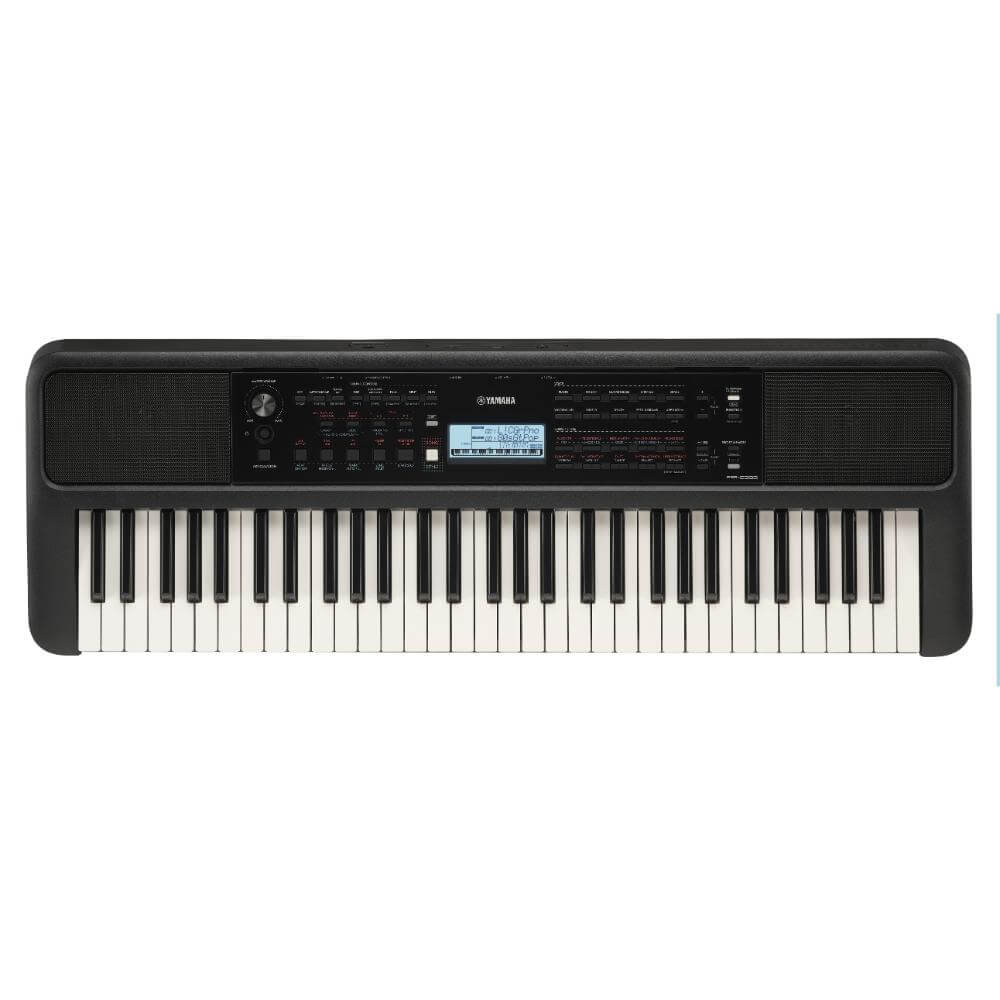 Yamaha PSRE383 Digital Keyboard - Portable Touch Sensitive BONUS Stand