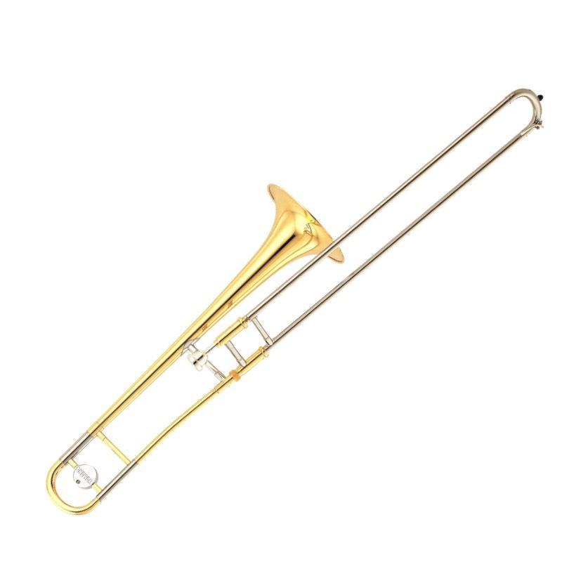 Yamaha YSL 354 Tenor Trombone-Trombone-Yamaha-Gold Lacquer-Engadine Music