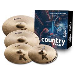 Zildjian Country Music Pack - K Series Cymbal Set (15H, 17C, 19C, 20R)