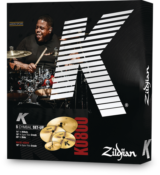Zildjian K Series Cymbal Set (14H, 16C, 18C, 20R)