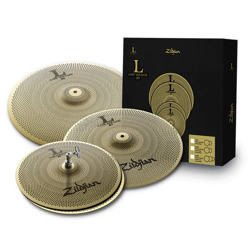 Zildjian L80 Low Volume Cymbal Pack (14/16/18)