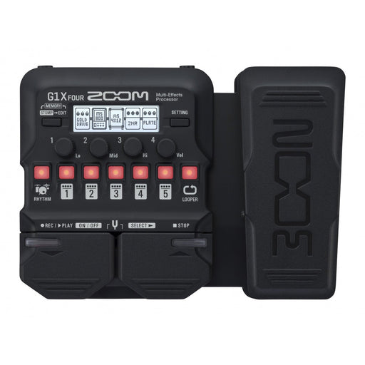 Zoom G1X FOUR Guitar Multi-Effects with Expression Pedal