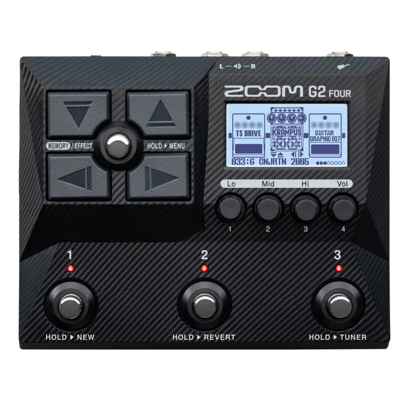 Zoom G2 Four | G2X Four Guitar Effects and Amp Simulator