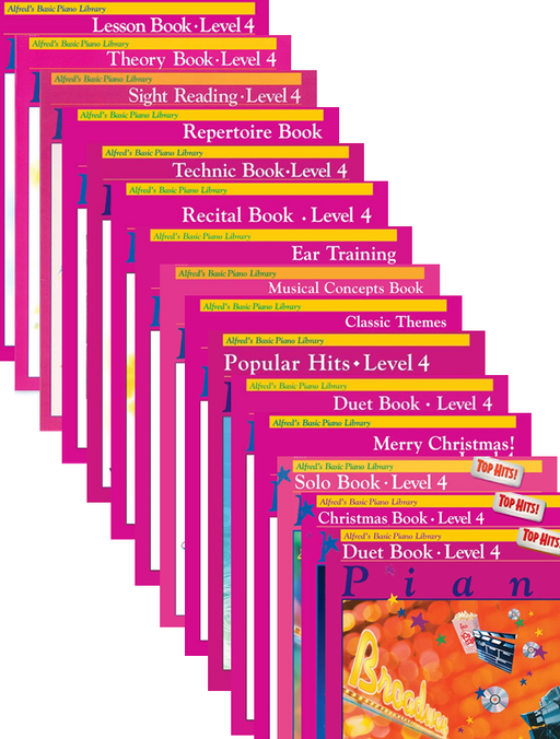 Alfreds Basic Piano Library 4 - Various