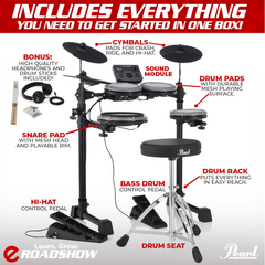 Pearl E-Roadshow Electronic Drum Kit