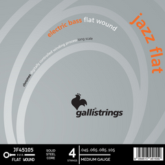 Gali Stainless Steel Flat Wound Bass Guitar String Set