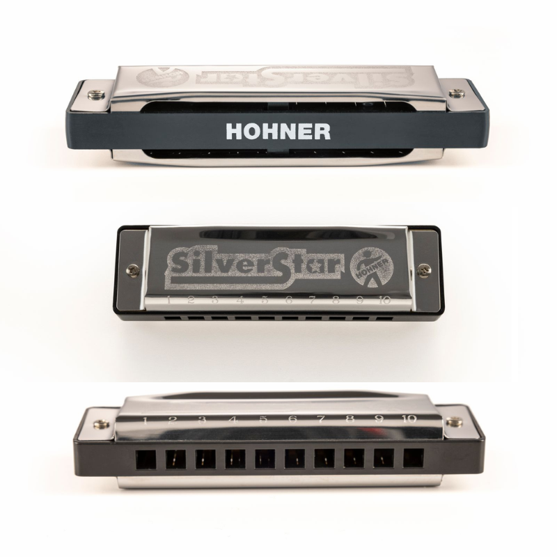 Hohner Enthusiast Series Silverstar Harmonica - Various Keys