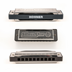 Hohner Enthusiast Series Silverstar Harmonica - Various Keys