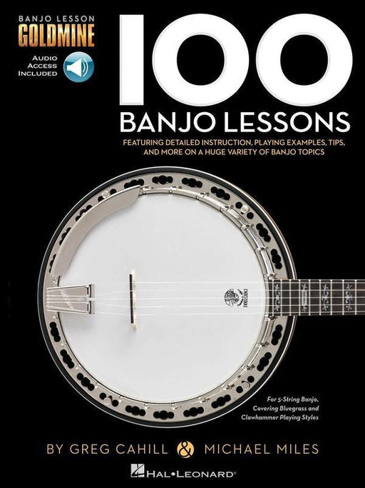100 Banjo Lessons-Guitar & Folk-Hal Leonard-Engadine Music