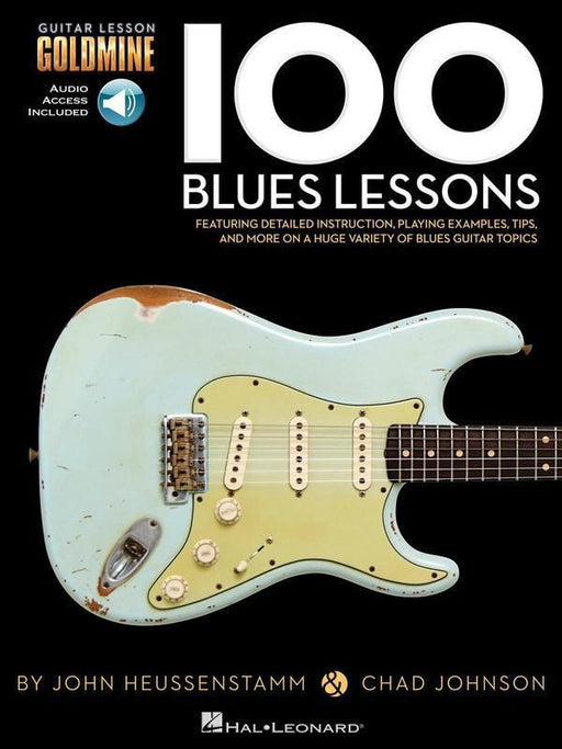 100 Blues Lessons, Guitar-Guitar & Folk-Hal Leonard-Engadine Music