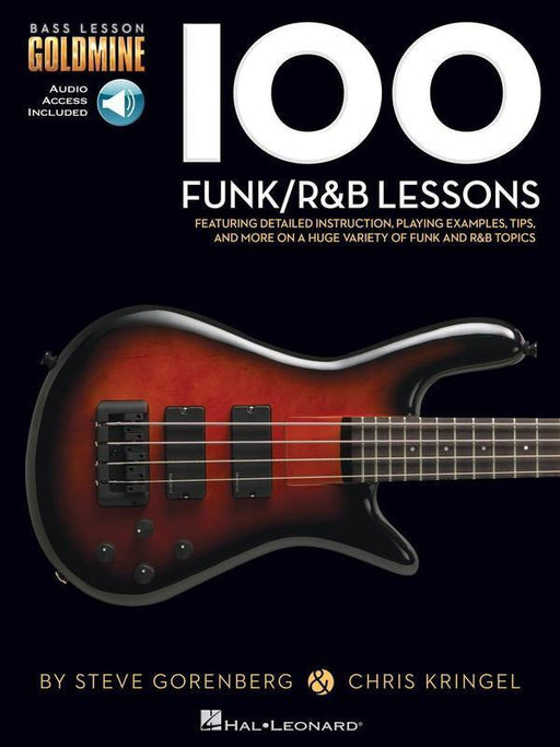 100 Funk/R&B Lessons, Bass Guitar-Guitar & Folk-Hal Leonard-Engadine Music