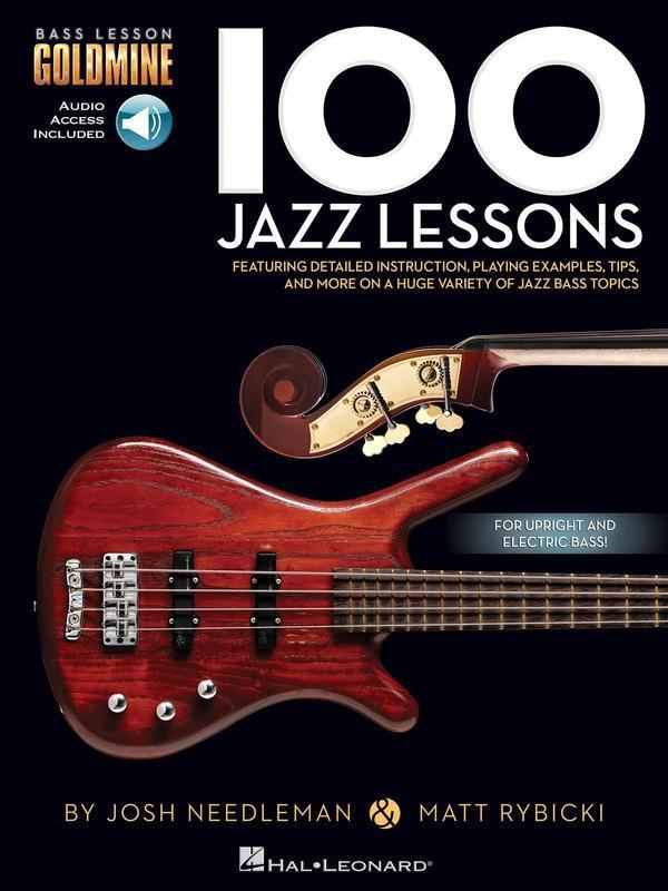 100 Jazz Lessons, Bass Guitar-Guitar & Folk-Hal Leonard-Engadine Music