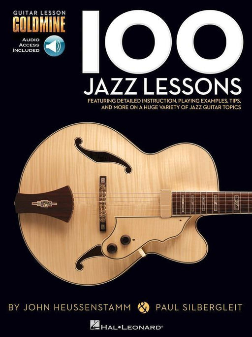 100 Jazz Lessons, Guitar-Guitar & Folk-Hal Leonard-Engadine Music