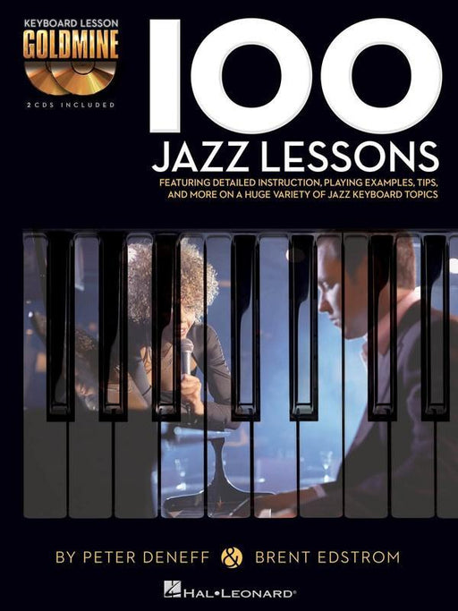 100 Jazz Lessons, Piano-Piano & Keyboard-Hal Leonard-Engadine Music