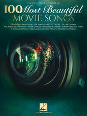 100 Most Beautiful Movie Songs, Piano Vocal & Guitar