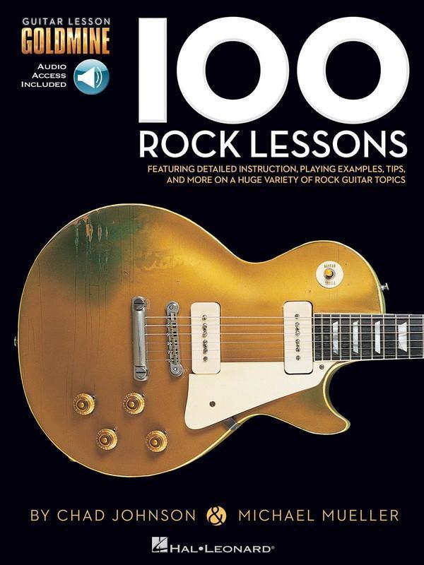 100 Rock Lessons, Guitar-Guitar & Folk-Hal Leonard-Engadine Music