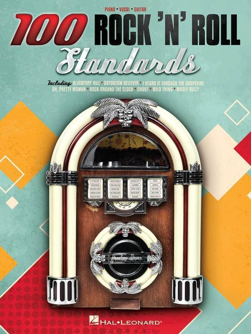 100 Rock 'n' Roll Standards, Piano Vocal & Guitar-Piano Vocal & Guitar-Hal Leonard-Engadine Music