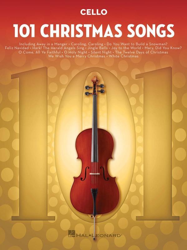 101 Christmas Songs for Cello-Strings-Hal Leonard-Engadine Music