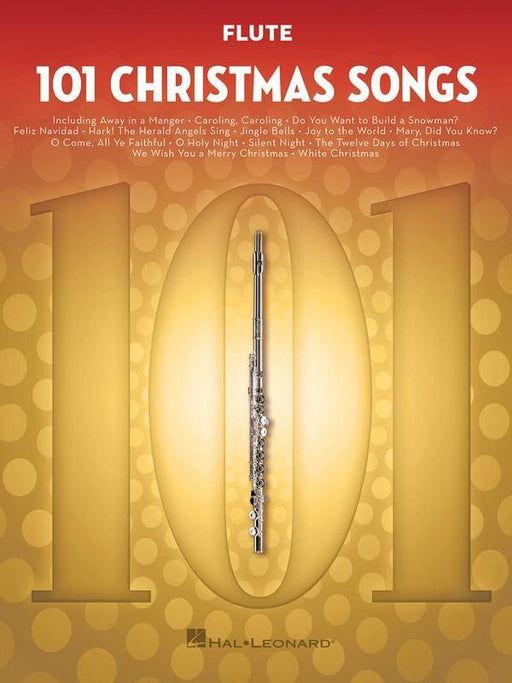 101 Christmas Songs for Flute-woodwind-Hal Leonard-Engadine Music