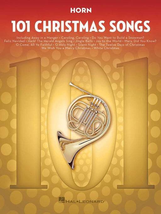 101 Christmas Songs for Horn-Brass-Hal Leonard-Engadine Music