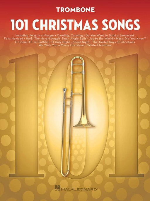 101 Christmas Songs for Trombone-Brass-Hal Leonard-Engadine Music
