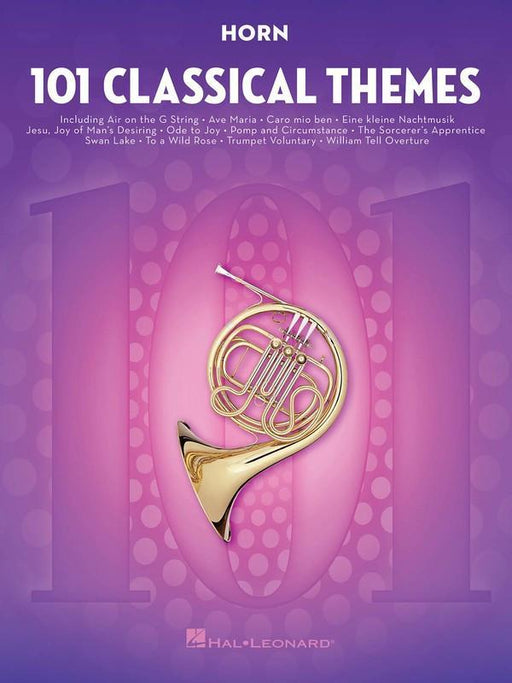 101 Classical Themes for Horn-Brass-Hal Leonard-Engadine Music