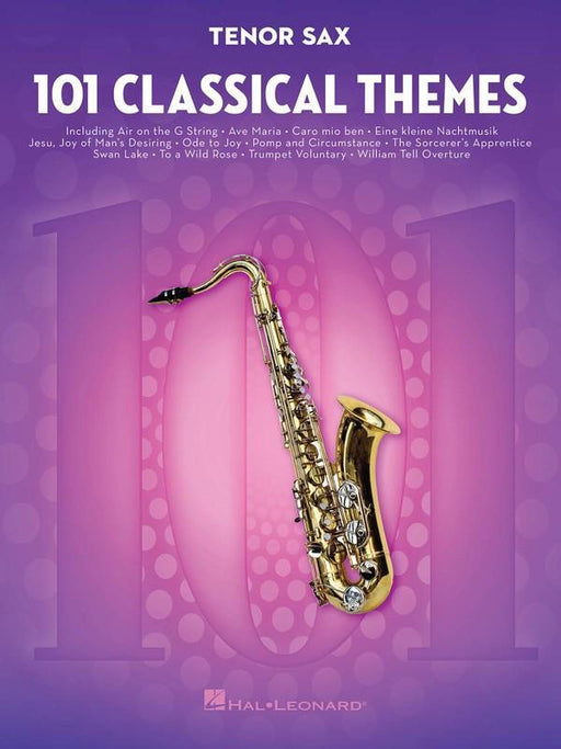 101 Classical Themes for Tenor Sax-Woodwind-Hal Leonard-Engadine Music