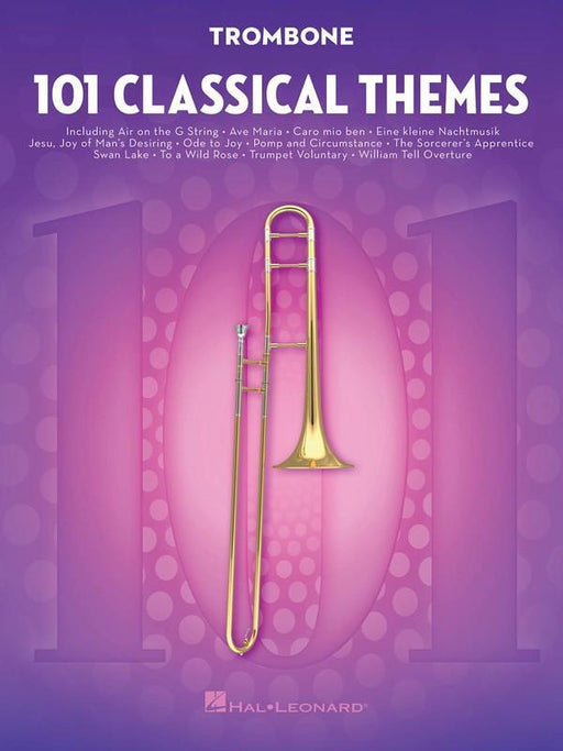 101 Classical Themes for Trombone-Brass-Hal Leonard-Engadine Music