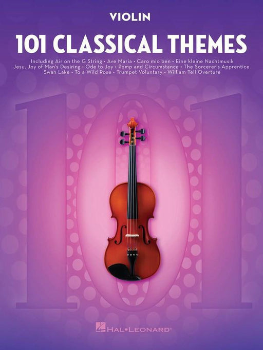101 Classical Themes for Violin-Strings-Hal Leonard-Engadine Music