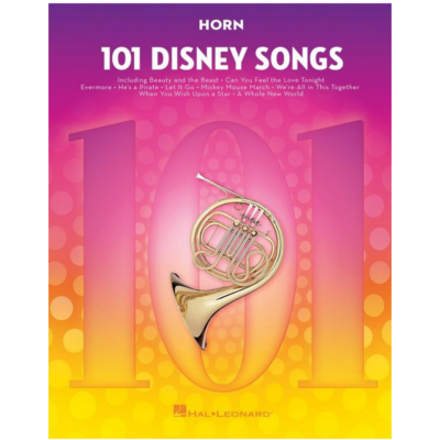 101 Disney Songs for Horn-Brass-Hal Leonard-Engadine Music