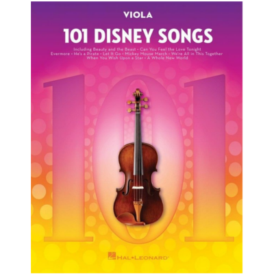 101 Disney Songs for Viola-Strings-Hal Leonard-Engadine Music