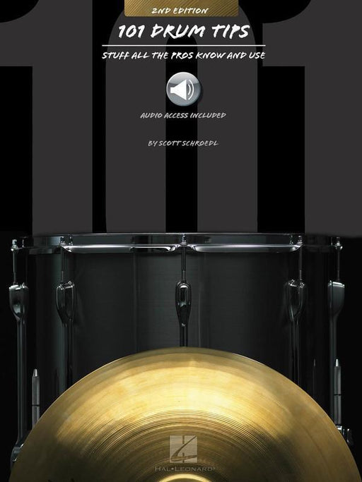 101 Drum Tips - 2nd Edition-Percussion-Hal Leonard-Engadine Music