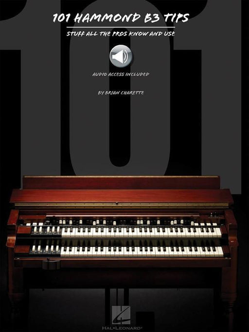 101 Hammond B-3 Tips-Piano & Keyboard-Hal Leonard-Engadine Music