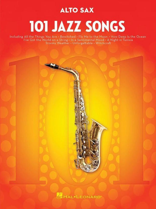101 Jazz Songs for Alto Sax-Woodwind-Hal Leonard-Engadine Music