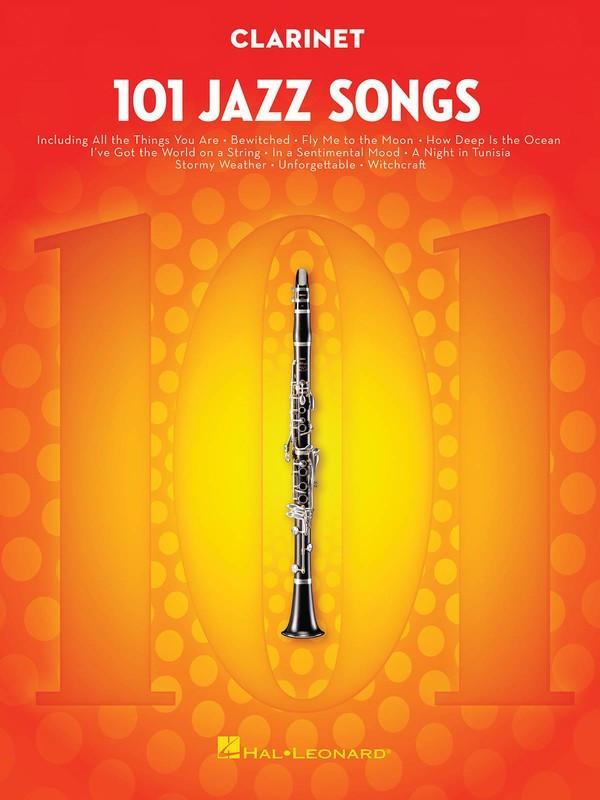 101 Jazz Songs for Clarinet-Woodwind-Hal Leonard-Engadine Music