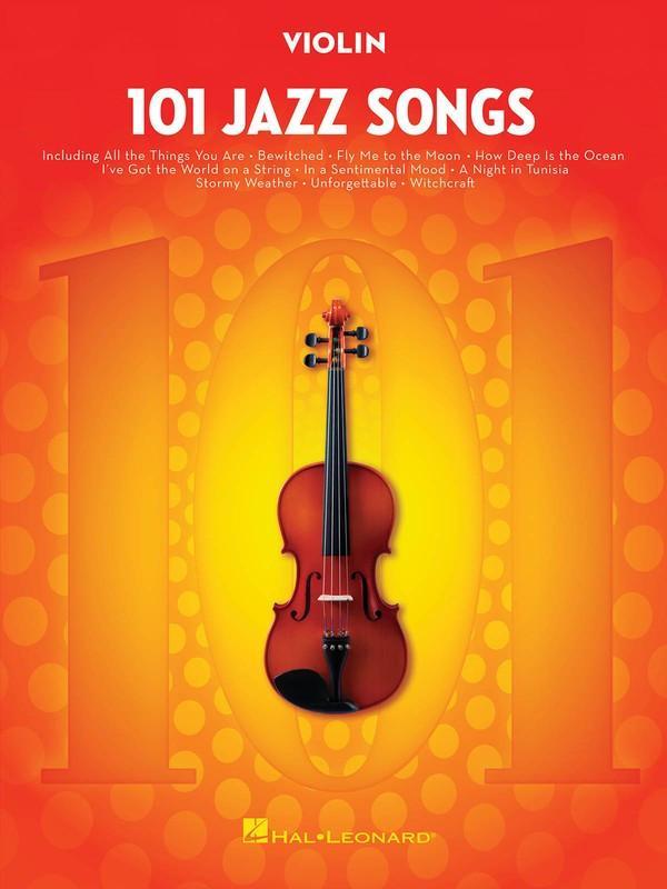 101 Jazz Songs for Violin-Strings-Hal Leonard-Engadine Music