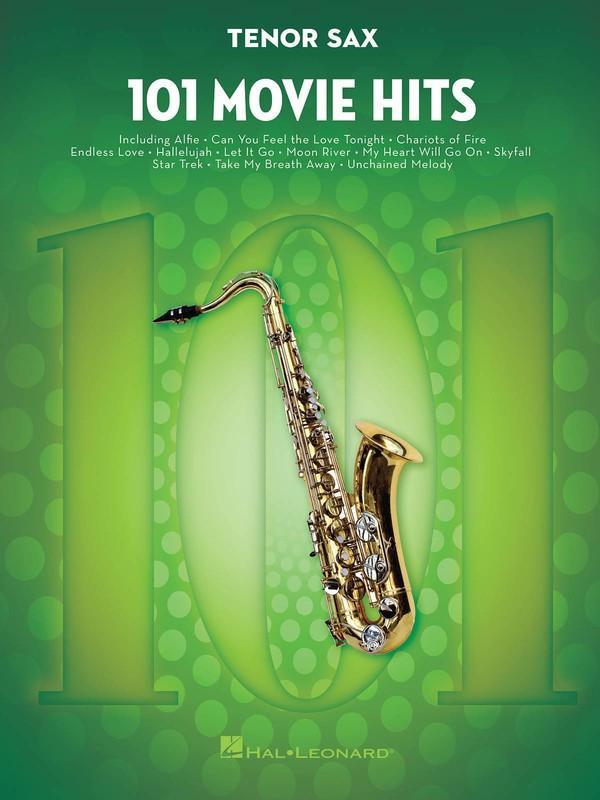 101 Movie Hits for Tenor Sax-Woodwind-Hal Leonard-Engadine Music