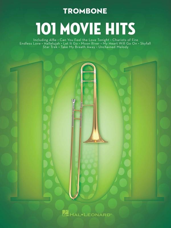 101 Movie Hits for Trombone-Brass-Hal Leonard-Engadine Music