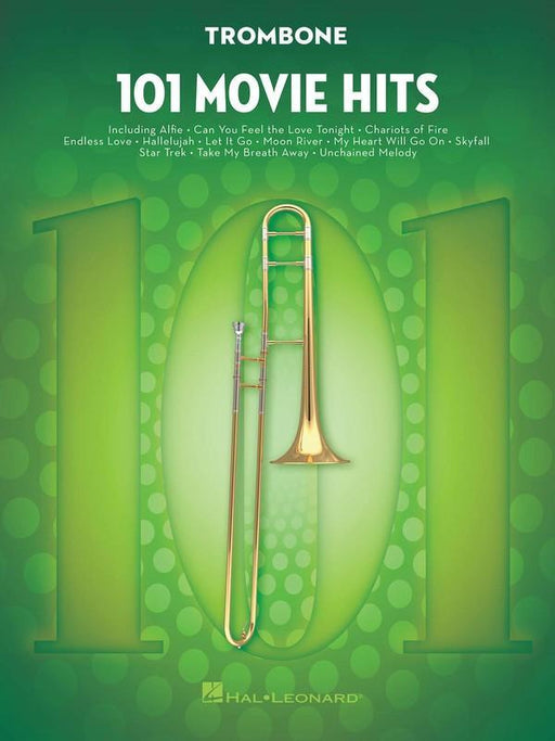 101 Movie Hits for Trombone-Brass-Hal Leonard-Engadine Music