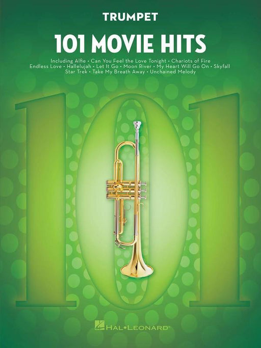 101 Movie Hits for Trumpet-Brass-Hal Leonard-Engadine Music