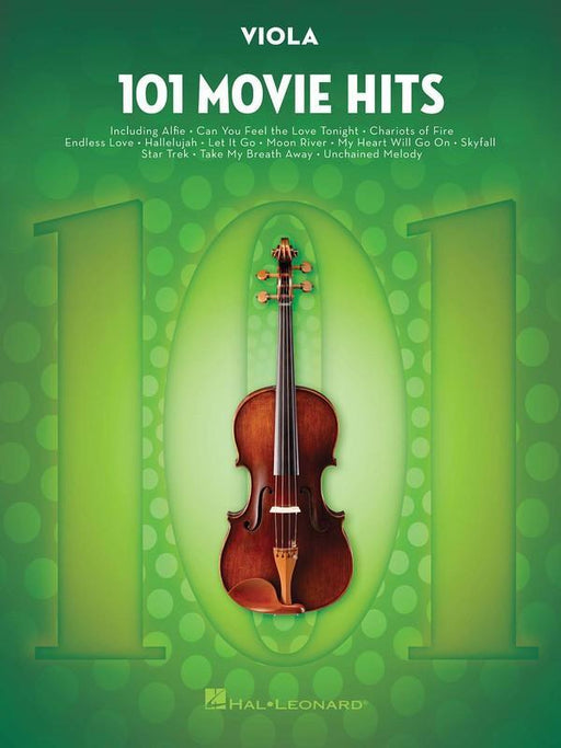 101 Movie Hits for Viola-Strings-Hal Leonard-Engadine Music