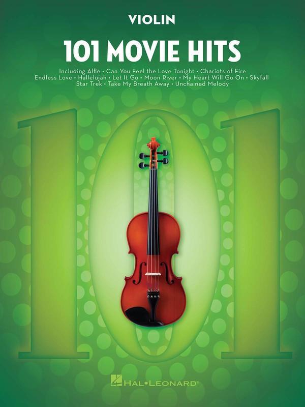 101 Movie Hits for Violin-Strings-Hal Leonard-Engadine Music