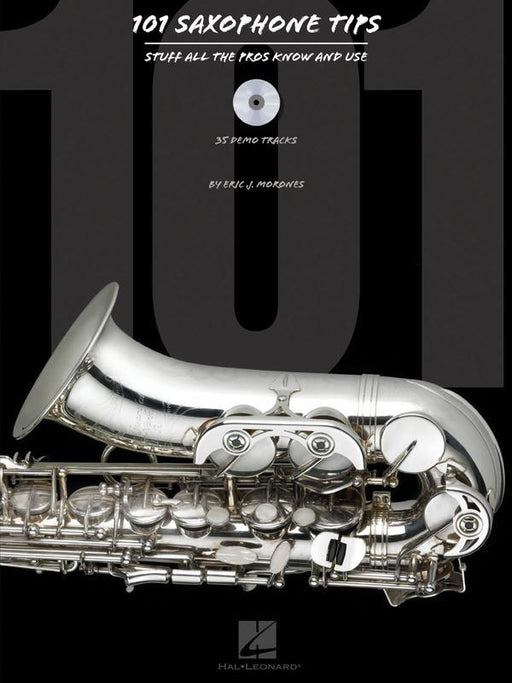 101 Saxophone Tips Book/CD-Woodwind-Hal Leonard-Engadine Music