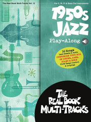 1950s Jazz Play-Along, Real Book Multi-Tracks Volume 12-Jazz Repertoire-Hal Leonard-Engadine Music