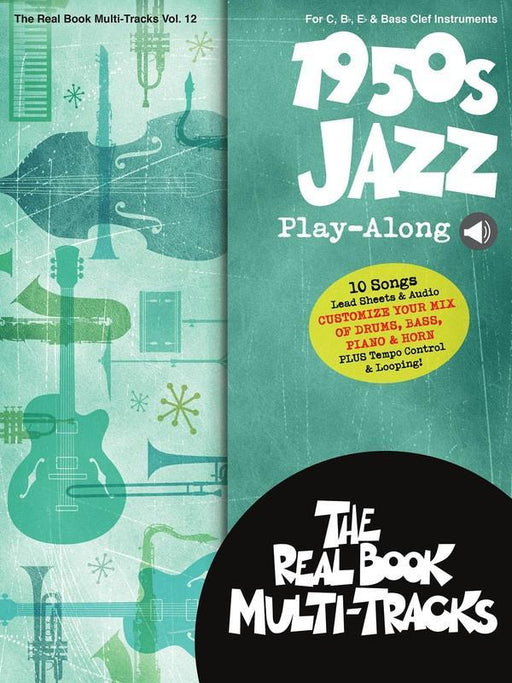 1950s Jazz Play-Along, Real Book Multi-Tracks Volume 12-Jazz Repertoire-Hal Leonard-Engadine Music