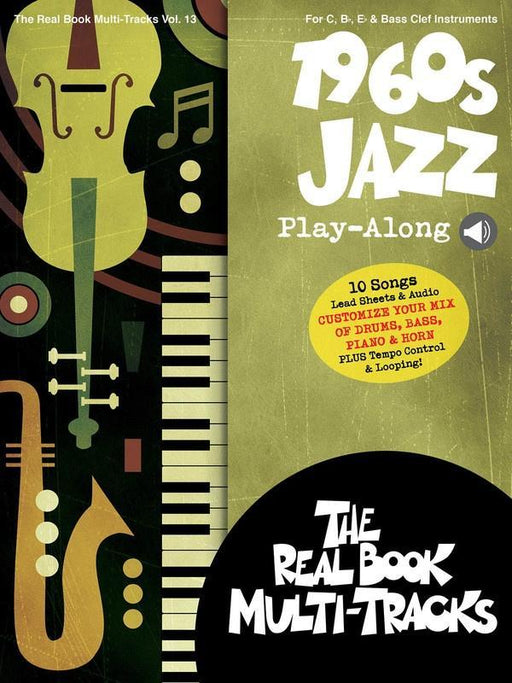 1960s Jazz Play-Along, Real Book Multi-Tracks Volume 13-Jazz Repertoire-Hal Leonard-Engadine Music