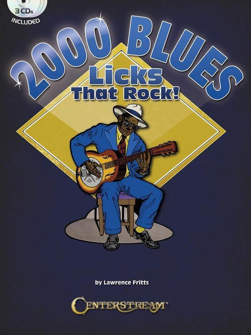 2000 Blues Licks That Rock!-Guitar & Folk-Hal Leonard-Engadine Music