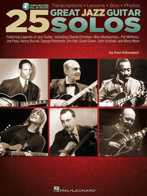 25 Great Jazz Guitar Solos-Guitar & Folk-Hal Leonard-Engadine Music