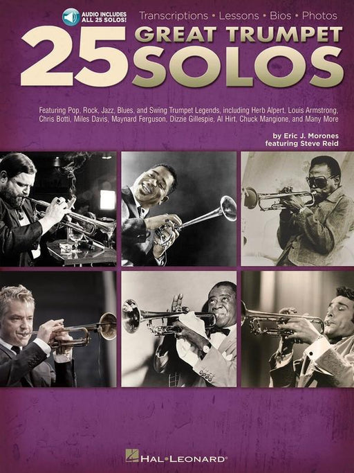 25 Great Trumpet Solos-Brass-Hal Leonard-Engadine Music