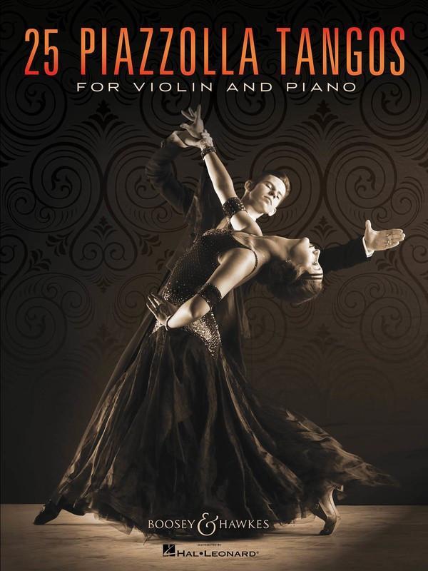 25 Piazzolla Tangos for Violin and Piano-Strings-Hal Leonard-Engadine Music